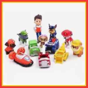 Rescue Team Vehicle & Character Playset - Red, Blue, Yellow, Green, Pink